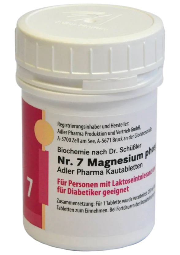Schüssler Kautabletten Nr. 7 Magnesium phosphoricum D6