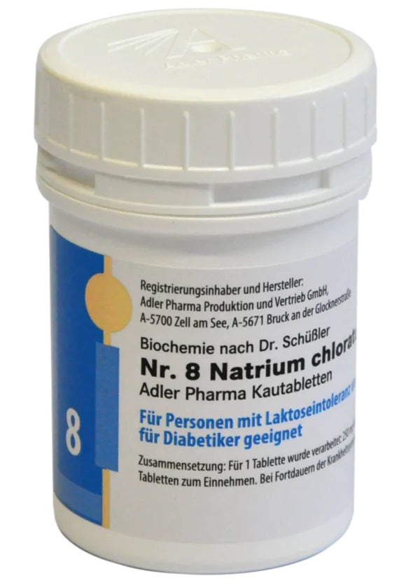 Schüssler Kautabletten Nr. 8 Natrium chloratum D6