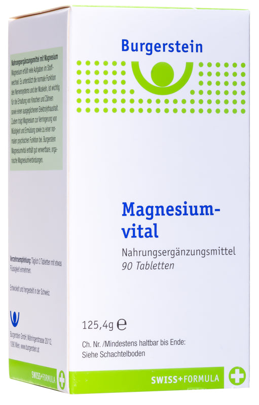 Burgerstein Magnesium Vital Tabletten