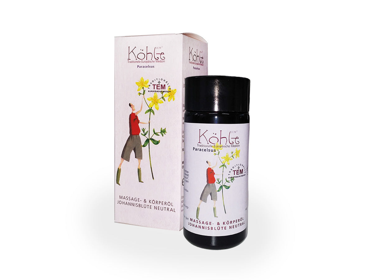 KÖHLE Massage- und Körperöl Johannisblüte neutral