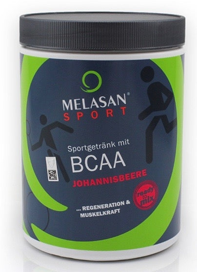 Melasan Sportgetränk BCAA Johannisbeere 670g