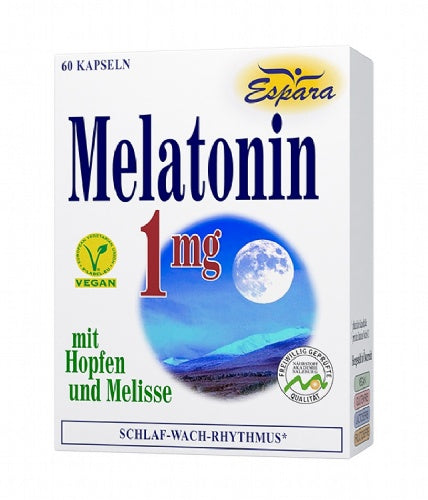 ESPARA Melatonin 1mg Kapseln