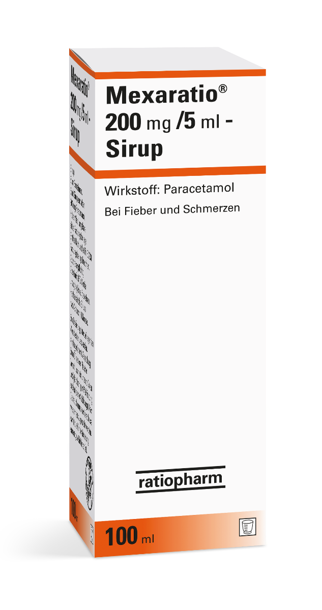 Mexaratio 200 mg/5 ml Sirup