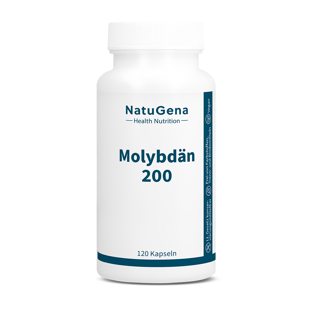 NatuGena Molybdän 200µg Kapseln