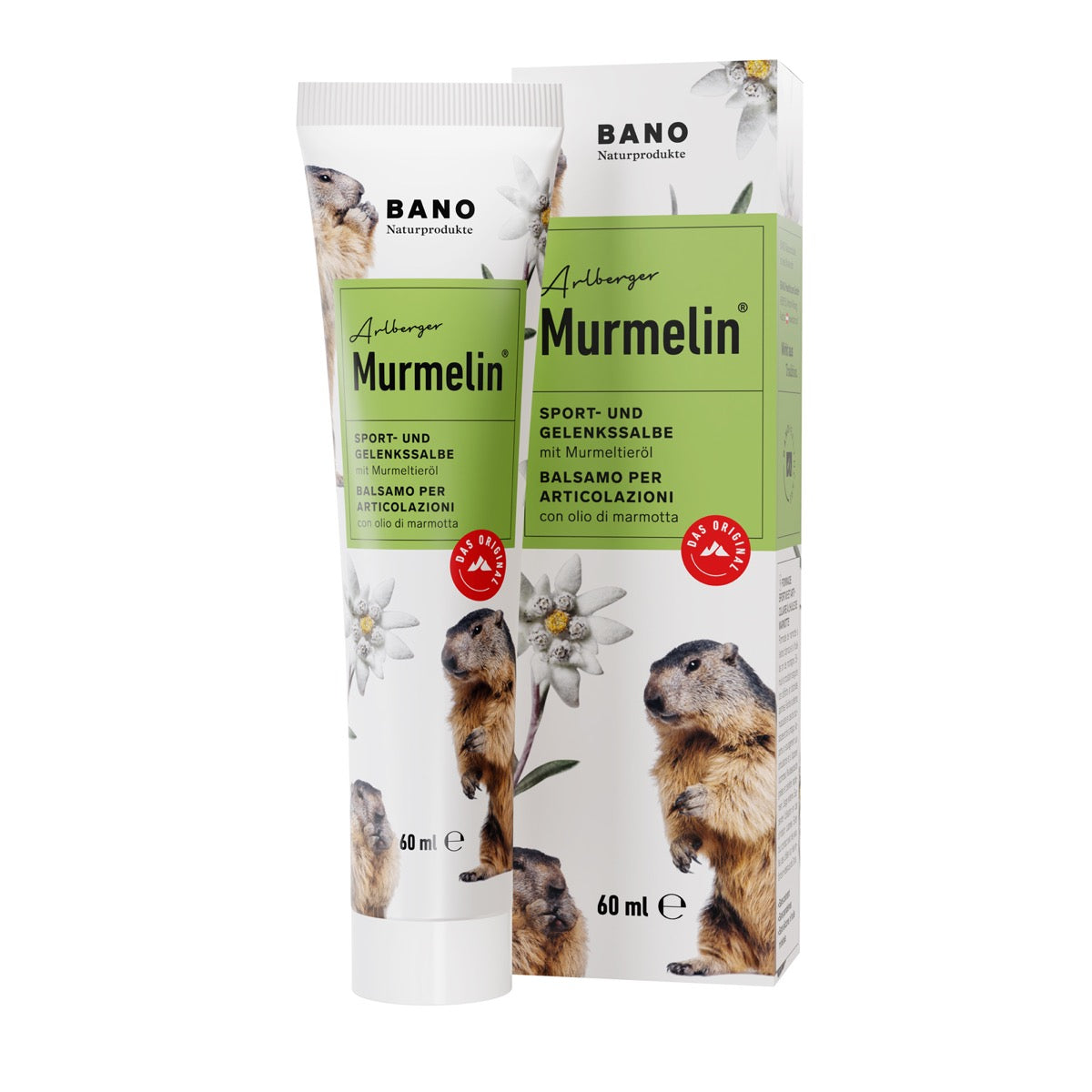 BANO MURMELIN SPORT- UND GELENKSSALBE