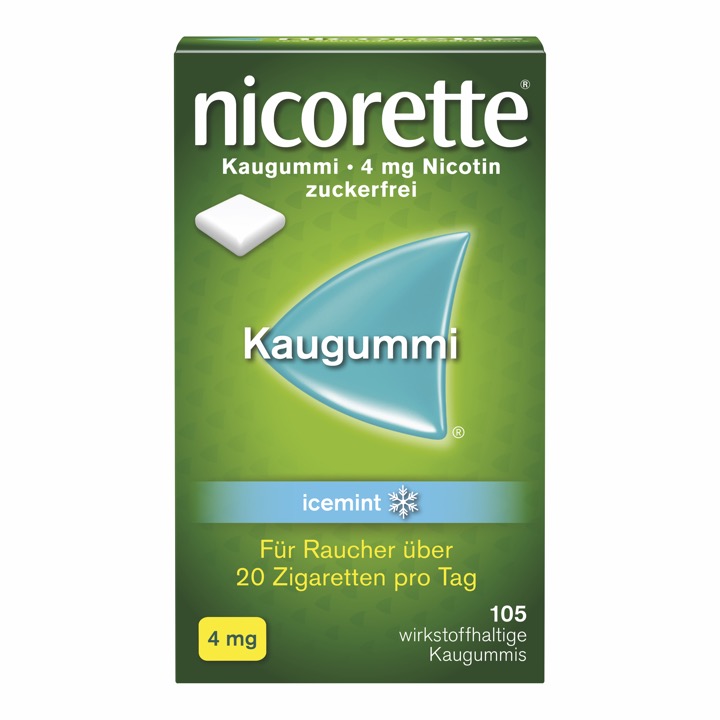 Nicorette Kaugummi Icemint 4mg