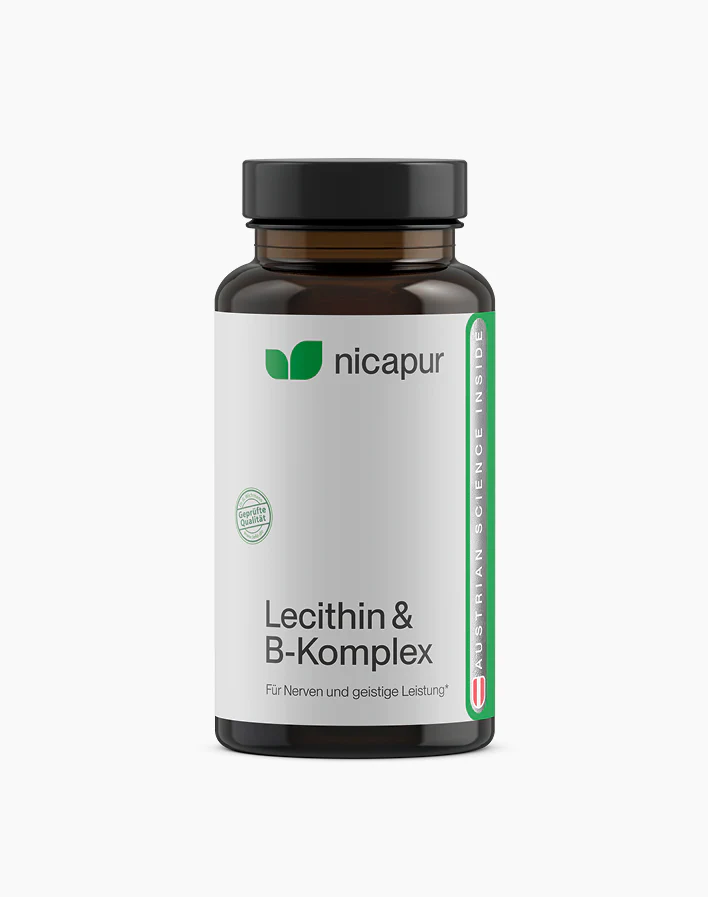 Nicapur Lecithin B-Komplex Kapseln