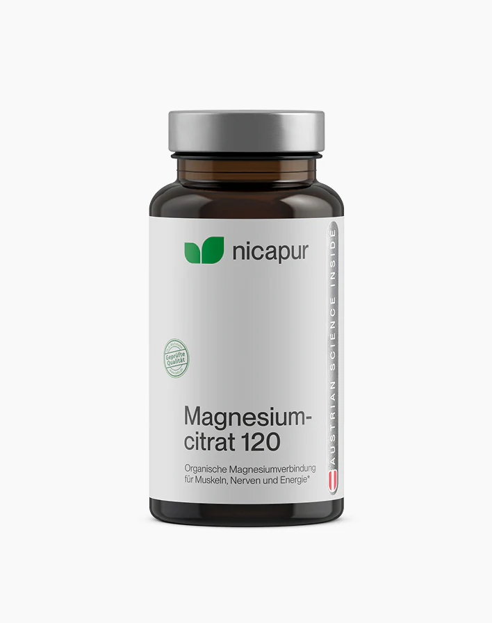 Nicapur Magnesiumcitrat 120mg Kapseln