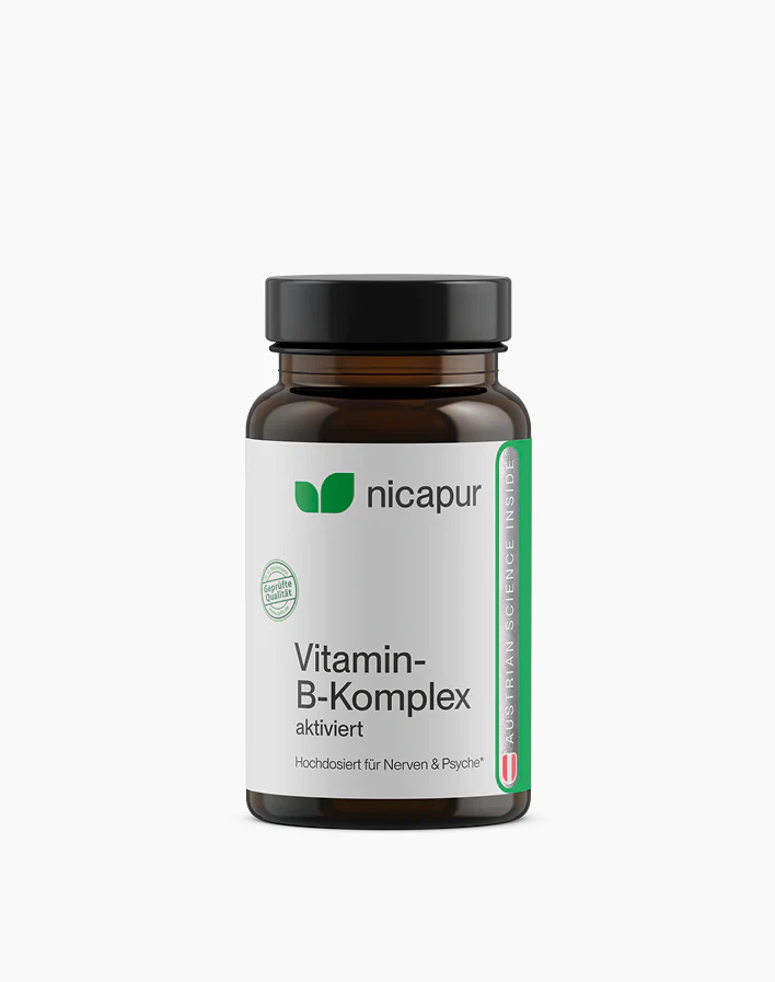 Nicapur Vitamin-B-Komplex aktiviert Kapseln