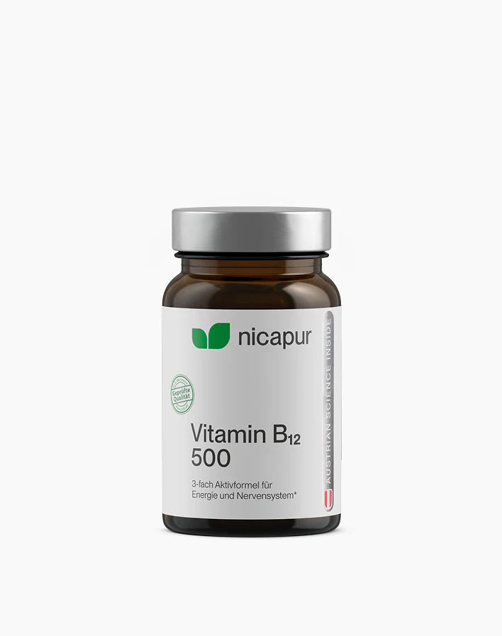 Nicapur Vitamin B12 500 Kapseln