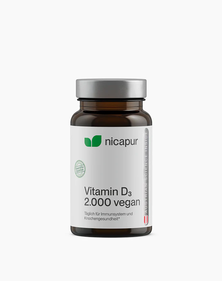 Nicapur Vitamin D3 2000 vegan