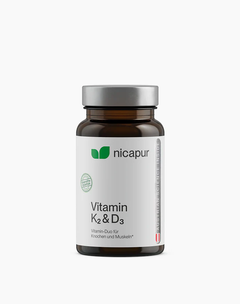 Nicapur Vitamin K2 & D3 Kapseln