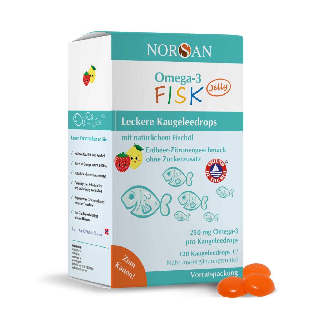 NORSAN Omega-3 FISK Jelly