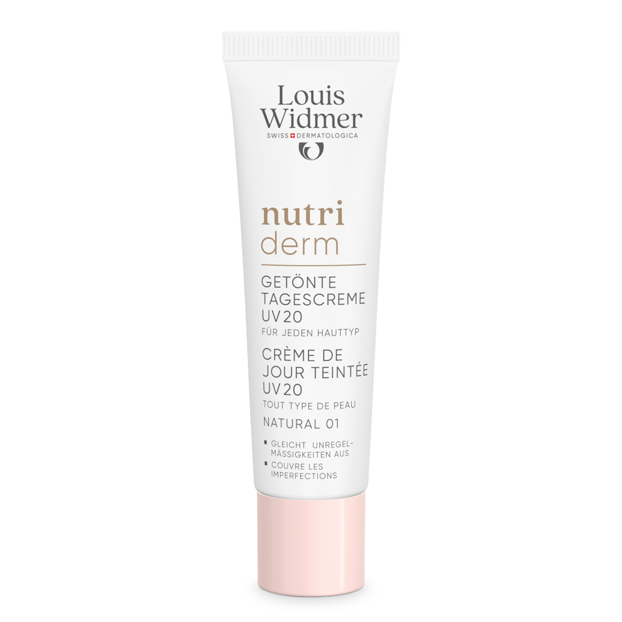 WIDMER nutriderm Getönte Tagescreme UV 20 Natural 01 ohne Parfum