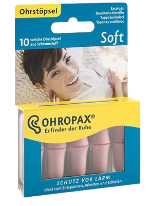 Ohropax Soft Ohrstöpsel 10 Stk