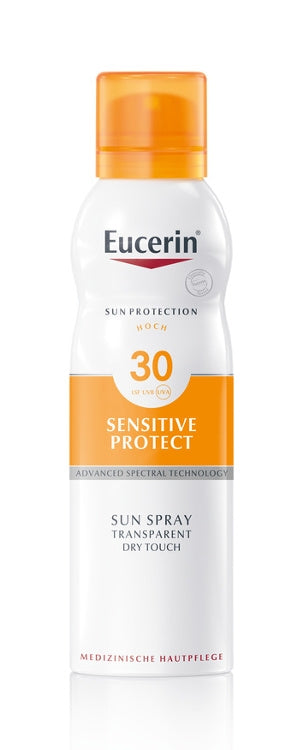 Eucerin Sensitive Protect Sun Spray Transparent Dry Touch LSF 30