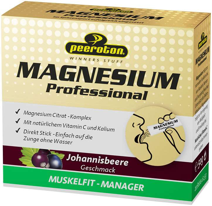 PEEROTON MAGNESIUM Professional Johannisbeere 20x 2,5g
