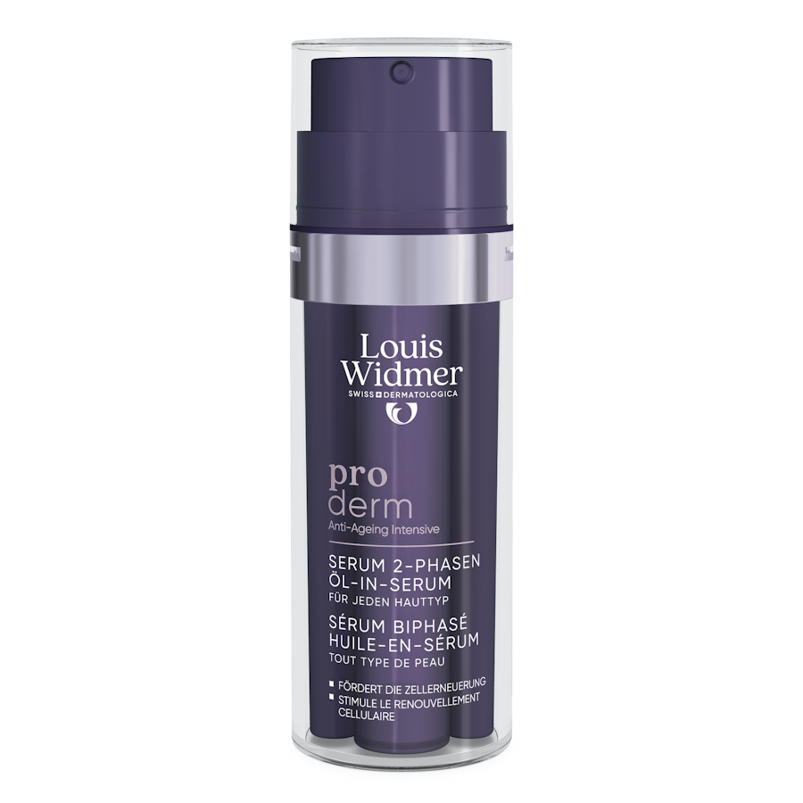 WIDMER proderm Serum 2-Phasen Öl-in-Serum leicht parfümiert