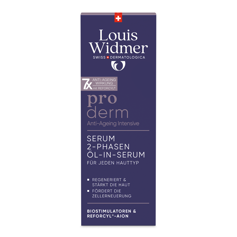 WIDMER proderm Serum 2-Phasen Öl-in-Serum leicht parfümiert