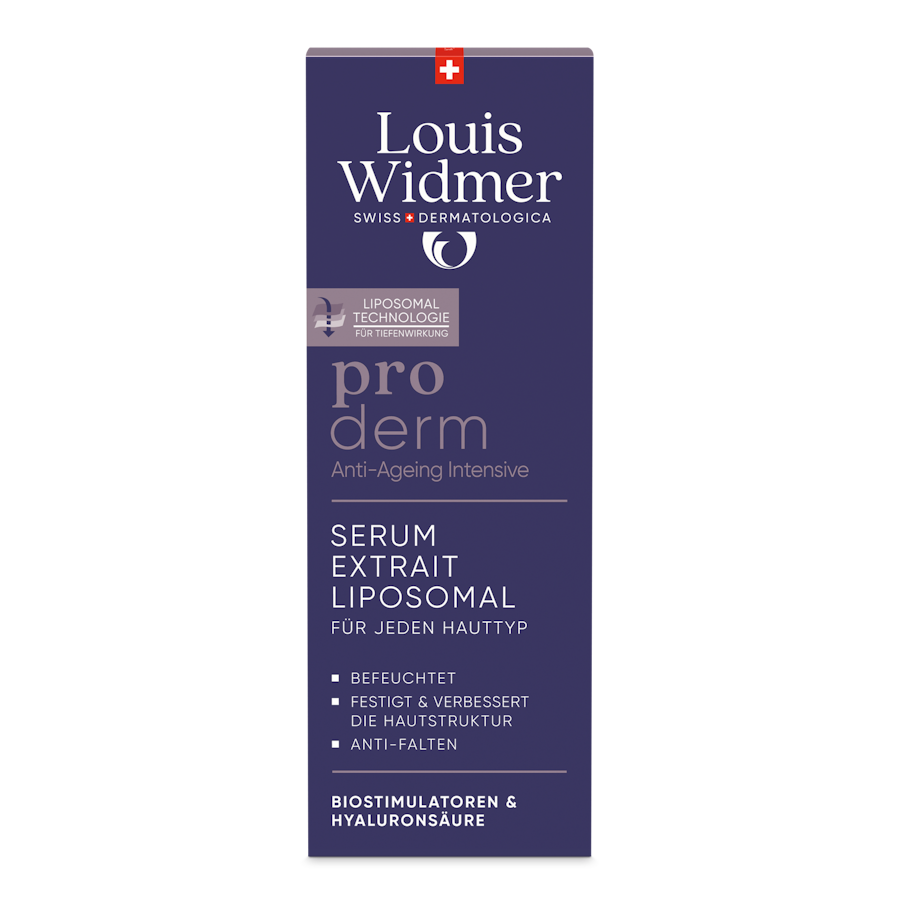 WIDMER proderm Serum Extrait Liposomal leicht parfümiert
