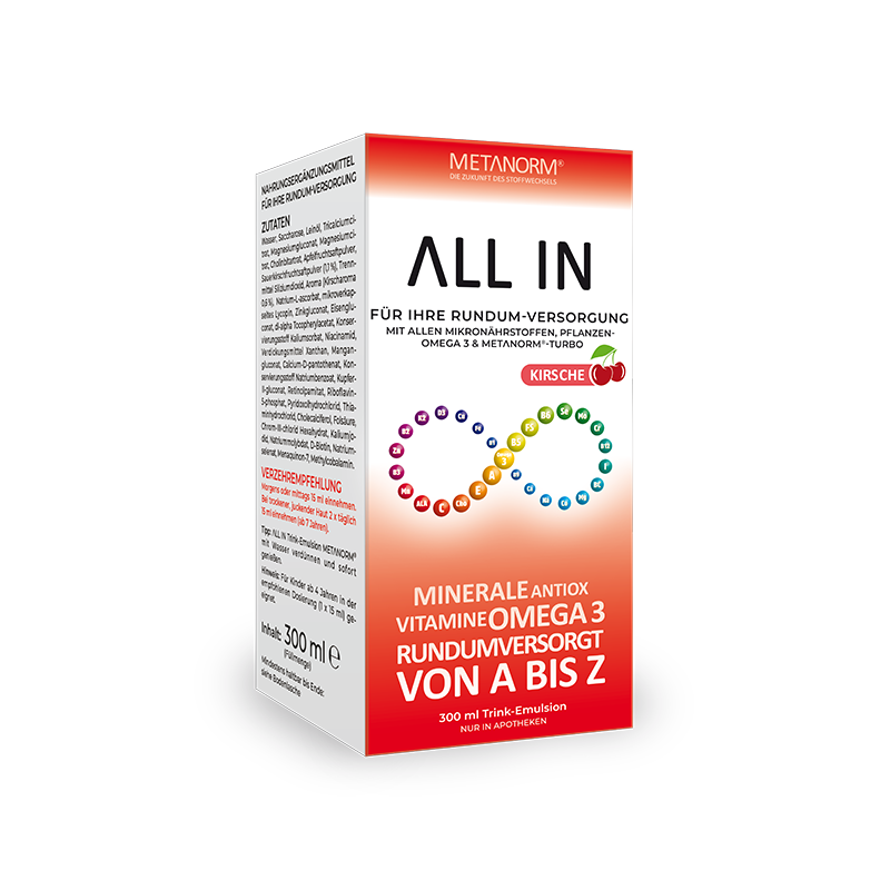 METANORM® ALL IN Trink – Emulsion Kirsche