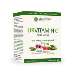 vis terrena® URVITAMIN C Kapseln