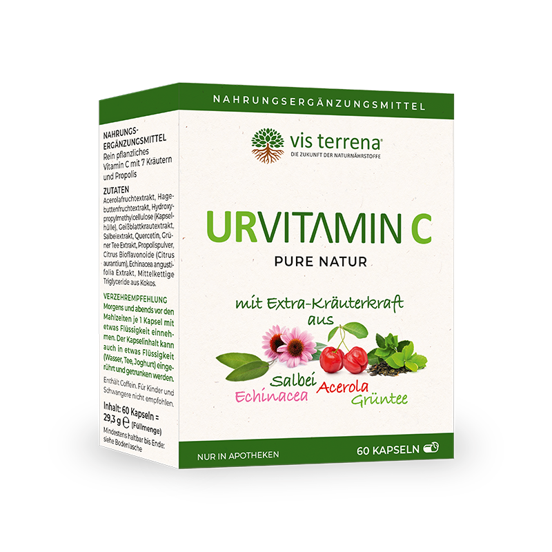 vis terrena® URVITAMIN C Kapseln