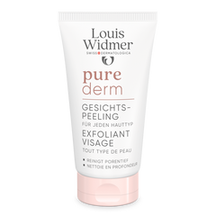 WIDMER purederm Gesichtspeeling ohne Parfum