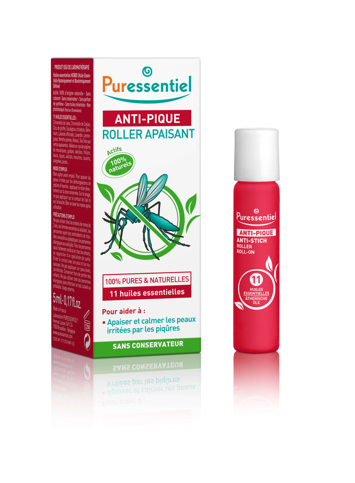PURESSENTIEL ANTI-STICH BERUHIGENDER ROLL-ON