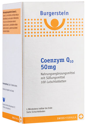 Burgerstein Coenzym Q10 50mg Lutschtabletten