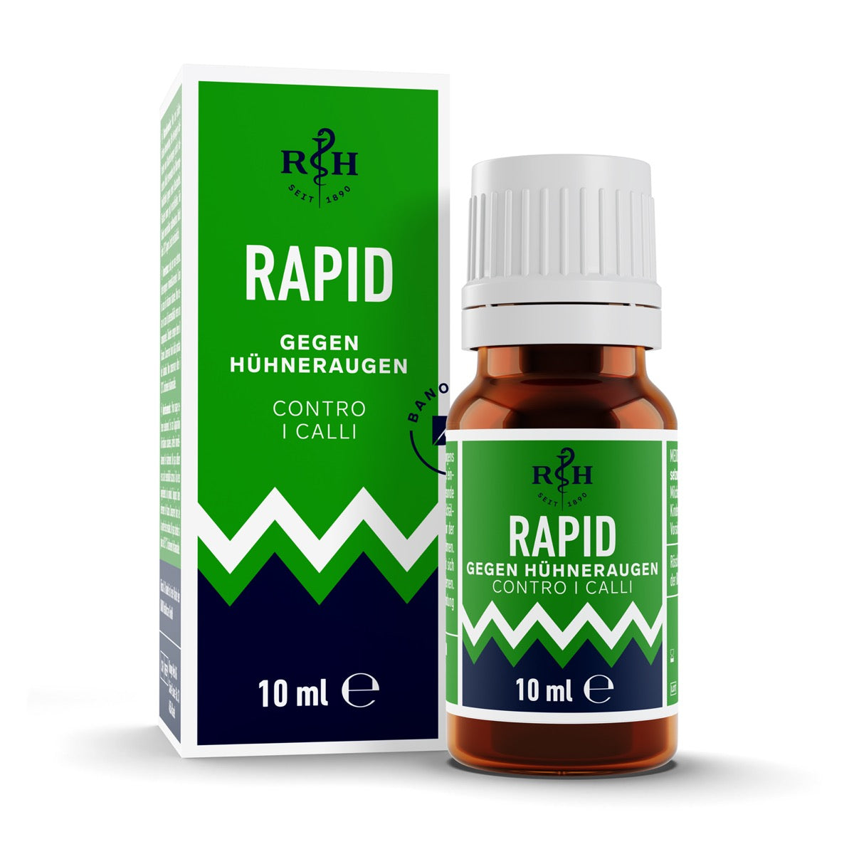 Rapid gegen Hühneraugen