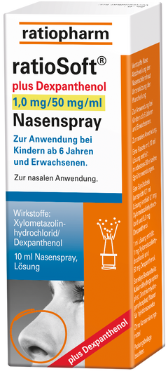 Ratiosoft plus Dexpanthenol 1,0mg/50mg/ml Nasenspray