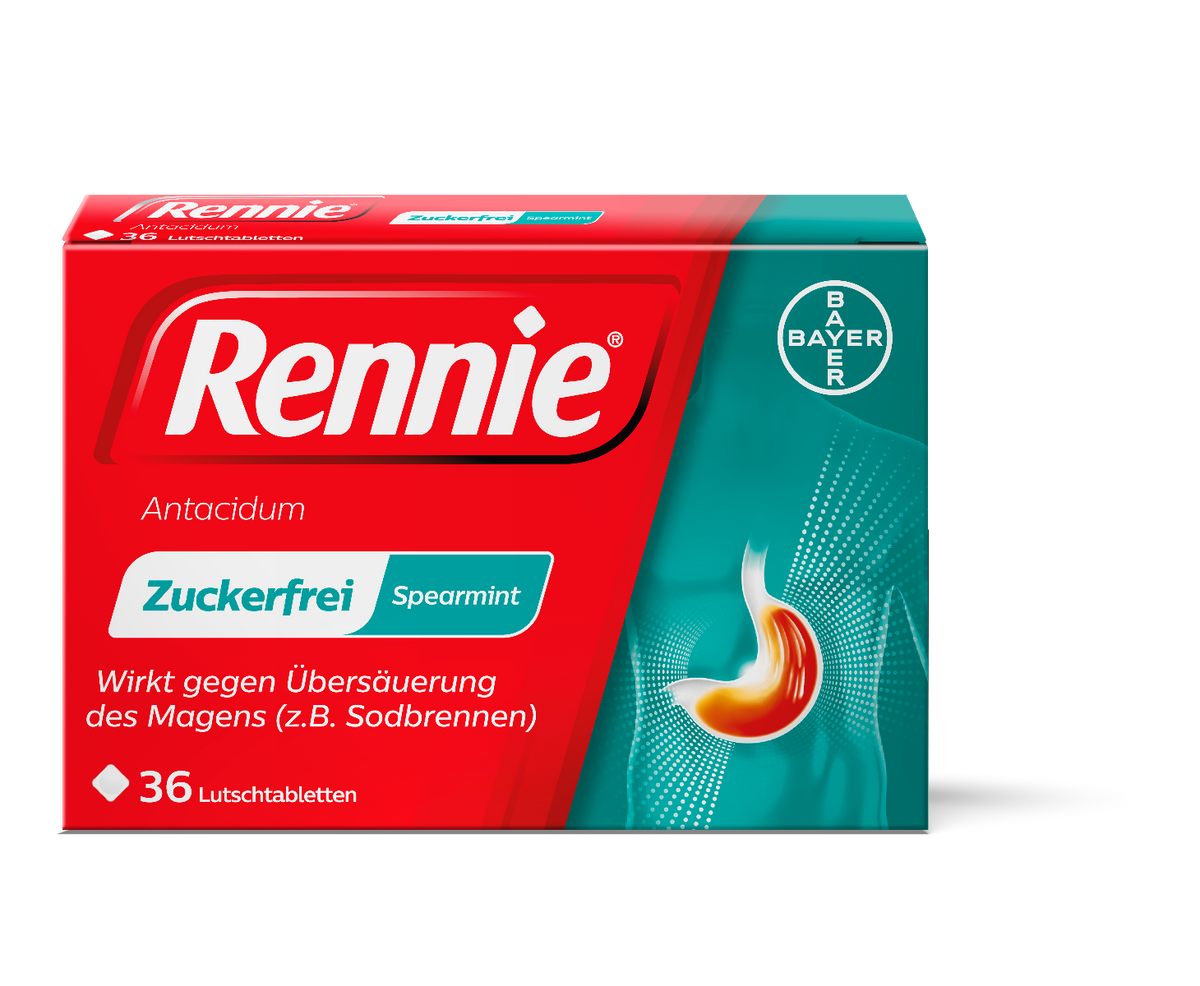 Rennie® Antacidum Spearmint-Lutschtabletten