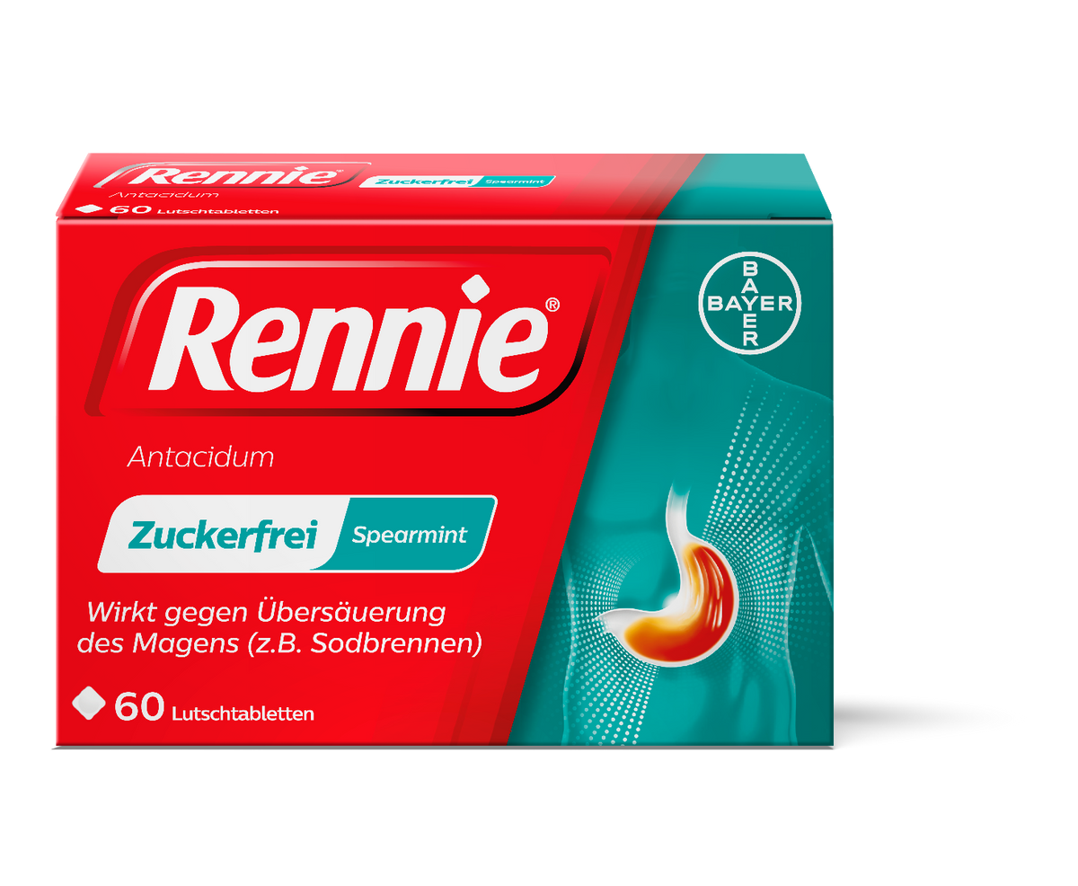 Rennie® Antacidum Spearmint-Lutschtabletten