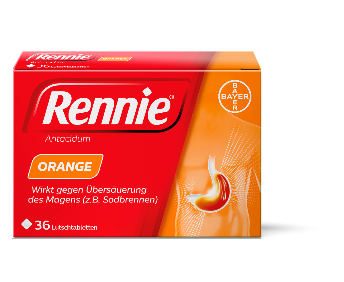 Rennie® Antacidum Orange-Lutschtabletten
