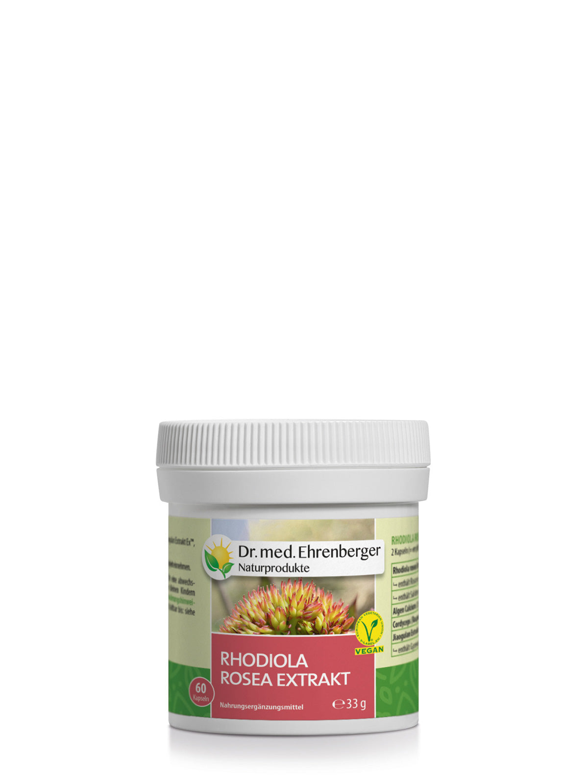 EHRENBERGER Rhodiola Rosea Extrakt Kapseln