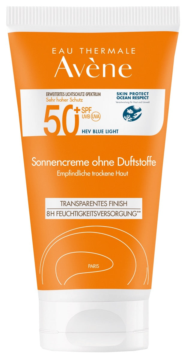 AVÈNE Sonnencreme SPF 50+ ohne Duftstoffe
