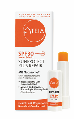ATEIA® SPF 30 SUNPROTECT PLUS REPAIR + LIPCARE SPF 30