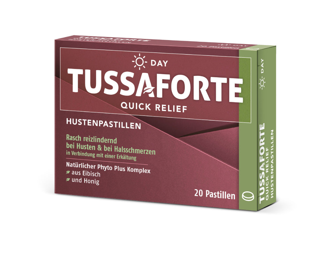 TUSSAFORTE Quick Relief DAY Hustenpastillen