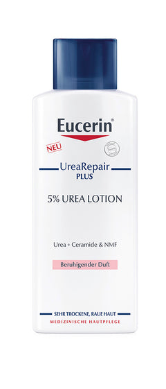 EUCERIN UreaRepair PLUS Lotion 5% mit beruhigendem Duft