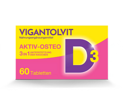 VIGANTOLVIT Vitamin D3, K2 und Calcium Tabletten
