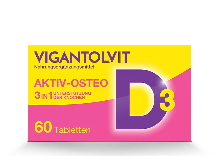 VIGANTOLVIT Vitamin D3, K2 und Calcium Tabletten