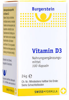 Burgerstein Vitamin D3 100 Kapseln