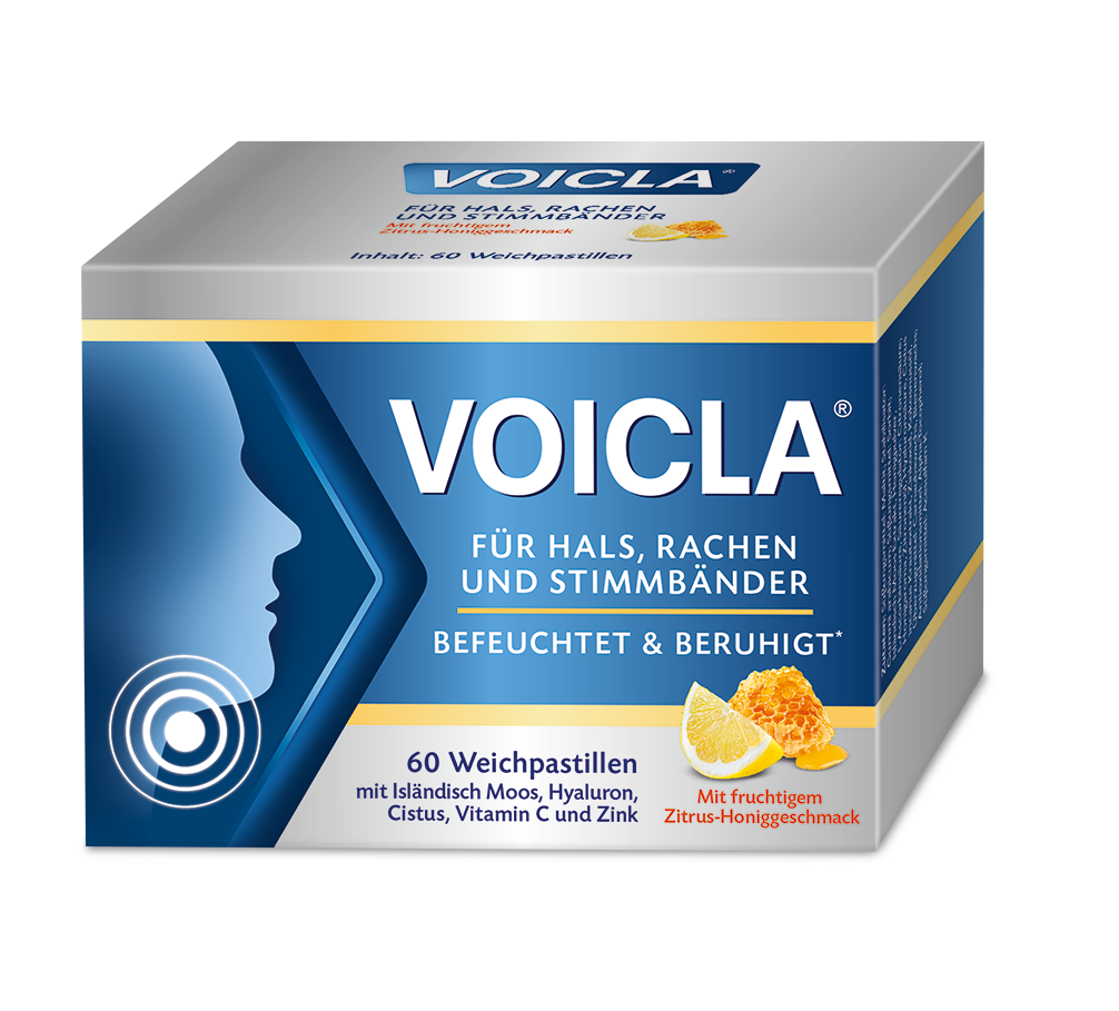 VOICLA® Weichpastillen Zitrus-Honig