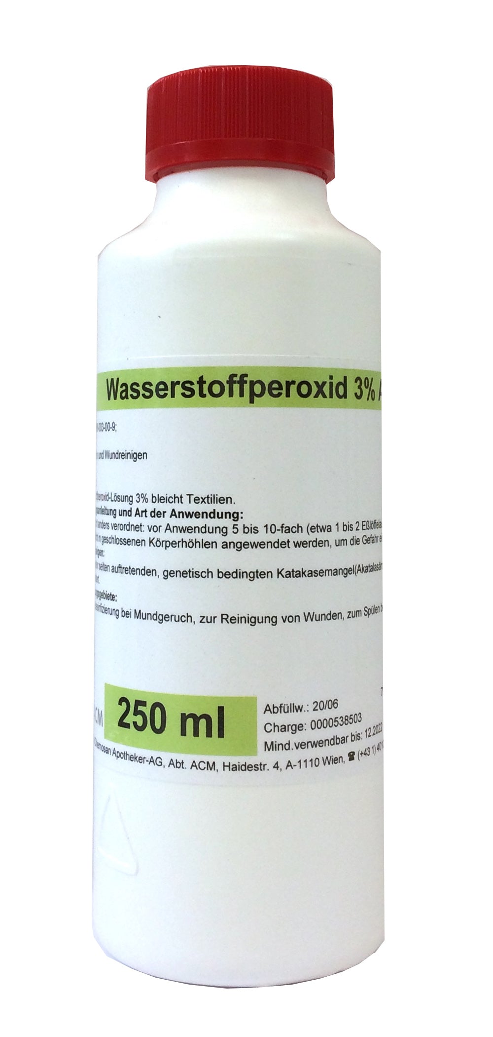 Wasserstoffperoxid 3% Lösung 250ml