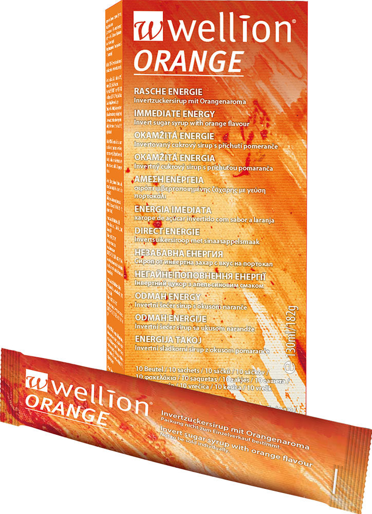 Wellion Flüssigzucker ORANGE10 Beutel