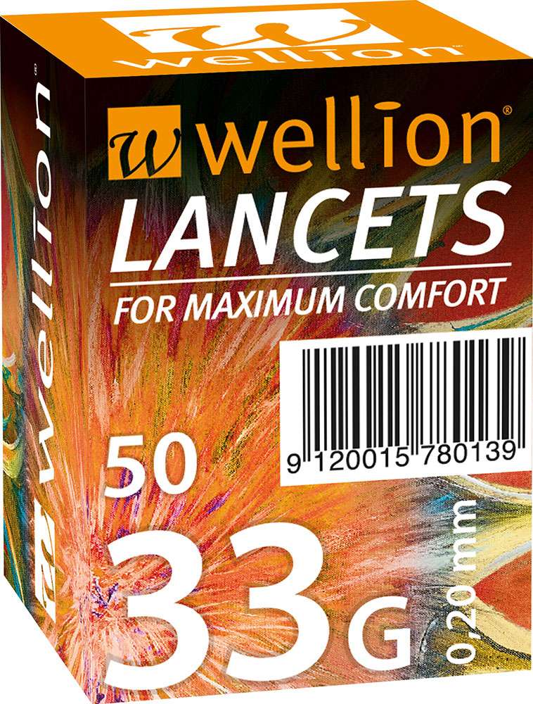 Wellion Lanzetten 33G