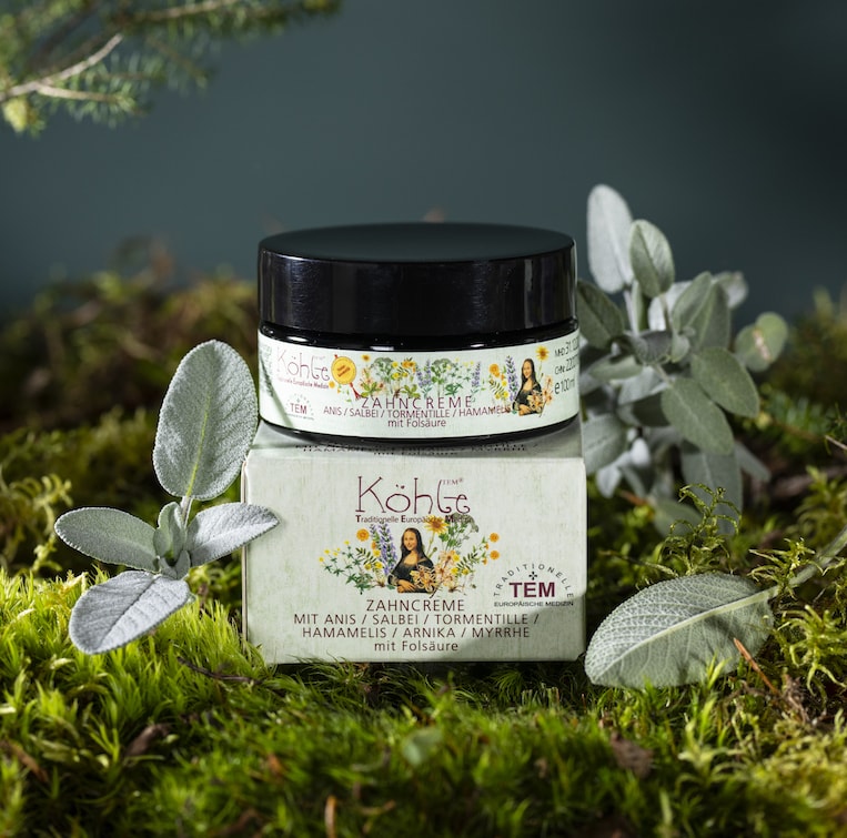 KÖHLE Zahncreme mit Hamamelis und Tormentille