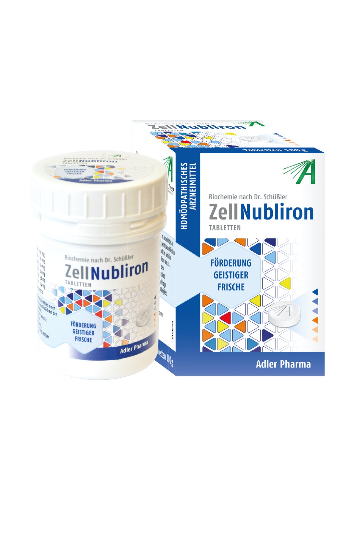 ADLER ZELL Nubliron TBL. BIOCHEMIE NACH DR. SCHÜSSLE