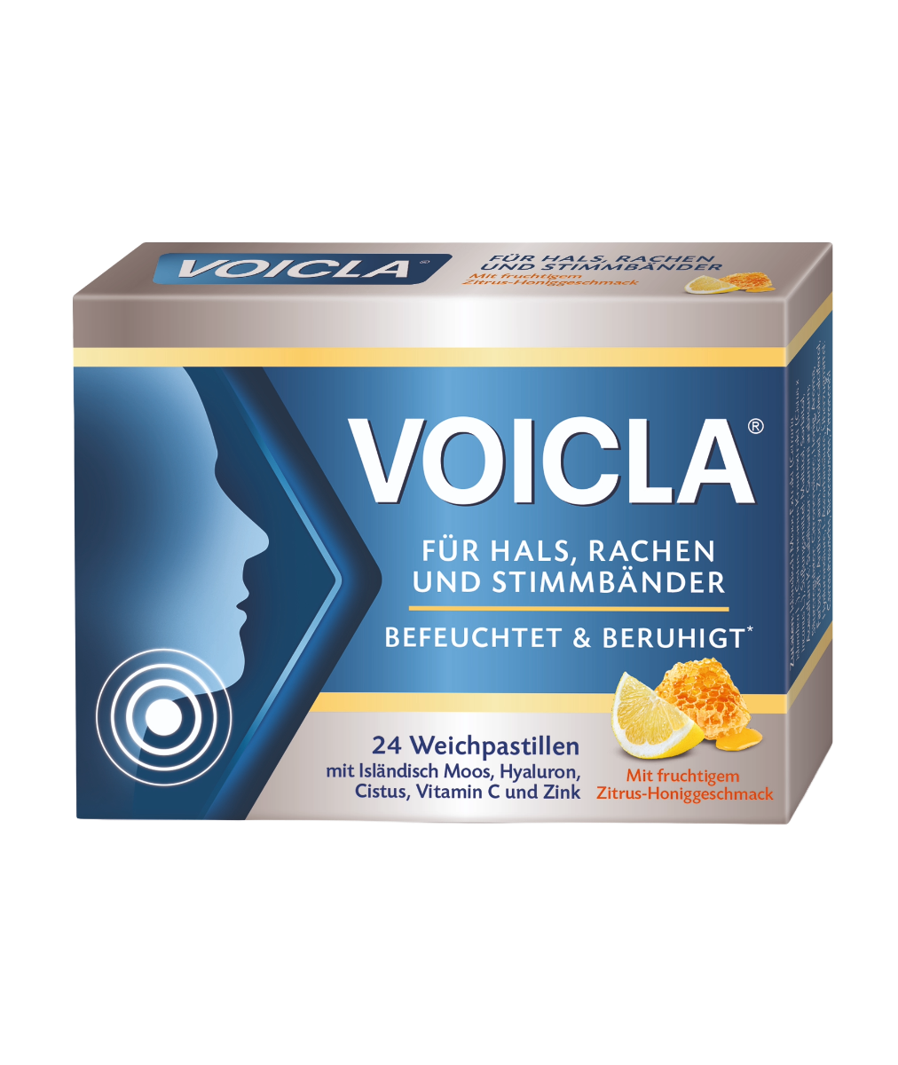 VOICLA® Weichpastillen Zitrus-Honig